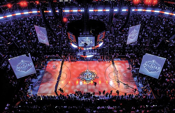 New Orleans từng là nơi diễn ra sự kiện NBA All-Star 2004-2014 và nay là 2017