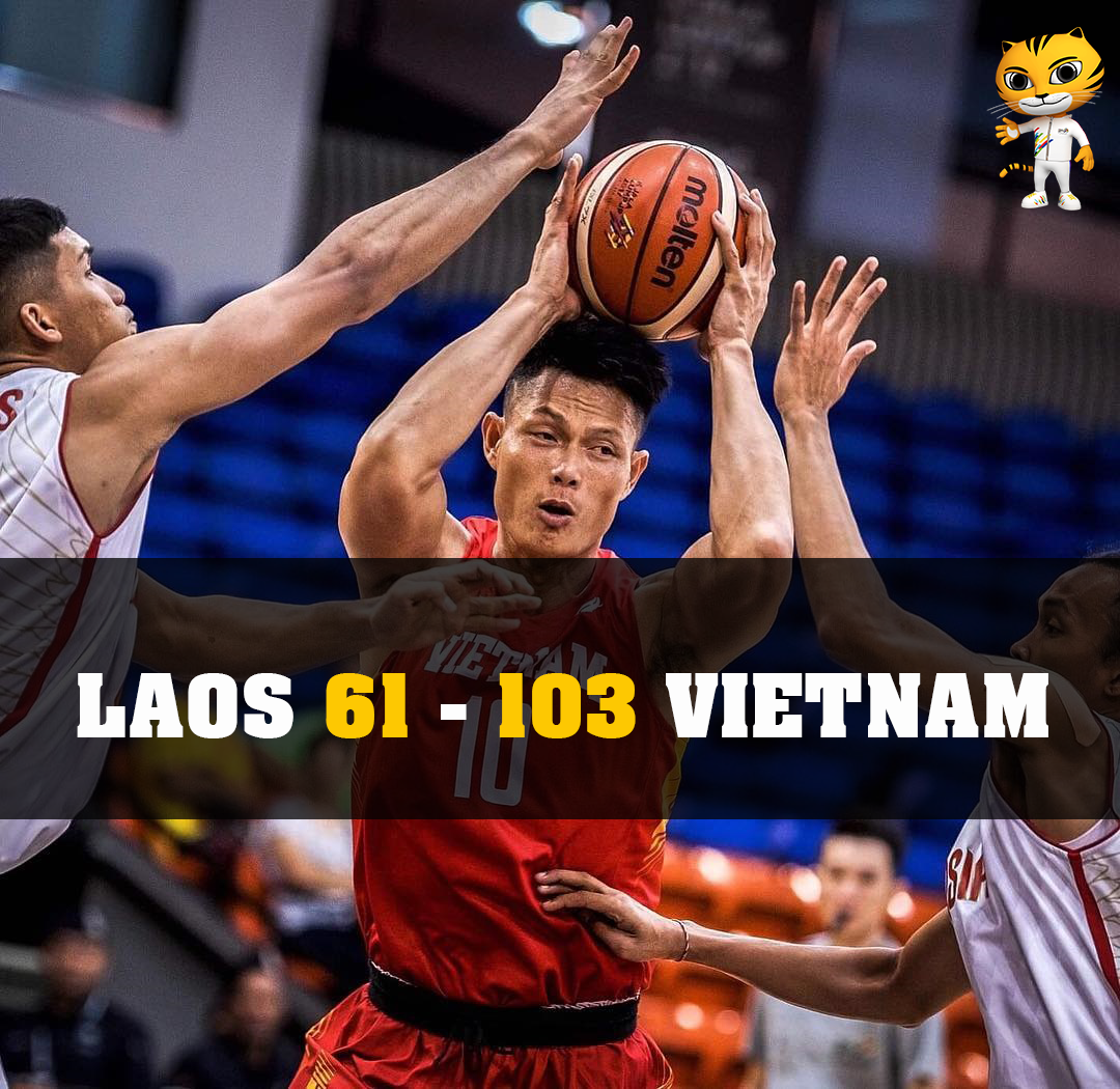 Nguyễn Văn Hùng tỏa sáng trong trận Vietnam - Laos tại Seagame 29